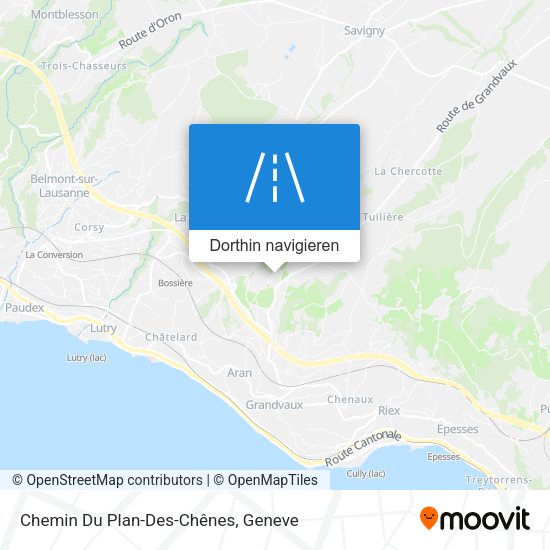 Chemin Du Plan-Des-Chênes Karte