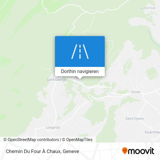 Chemin Du Four À Chaux Karte