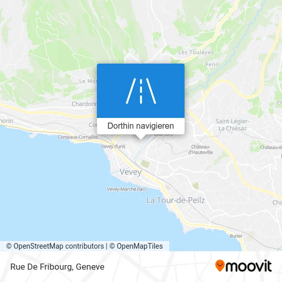 Rue De Fribourg Karte