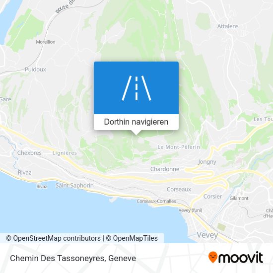 Chemin Des Tassoneyres Karte