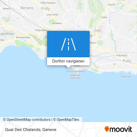 Quai Des Chalands Karte