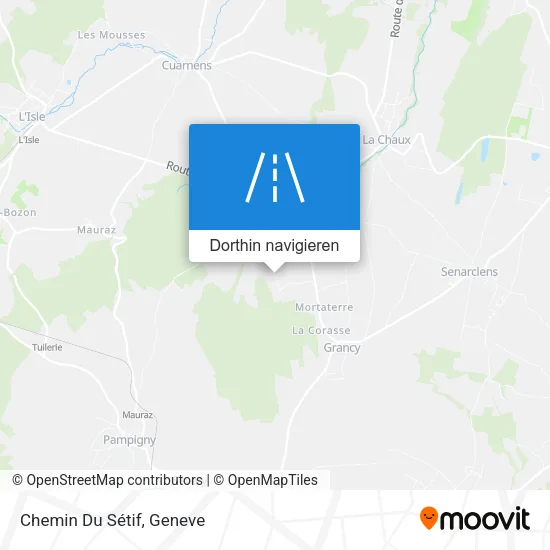Chemin Du Sétif Karte