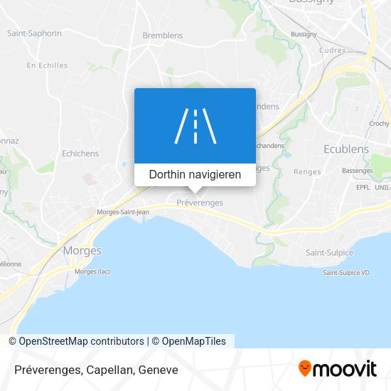 Préverenges, Capellan Karte