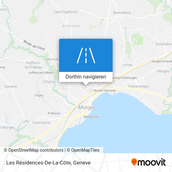 Les Résidences-De-La-Côte Karte