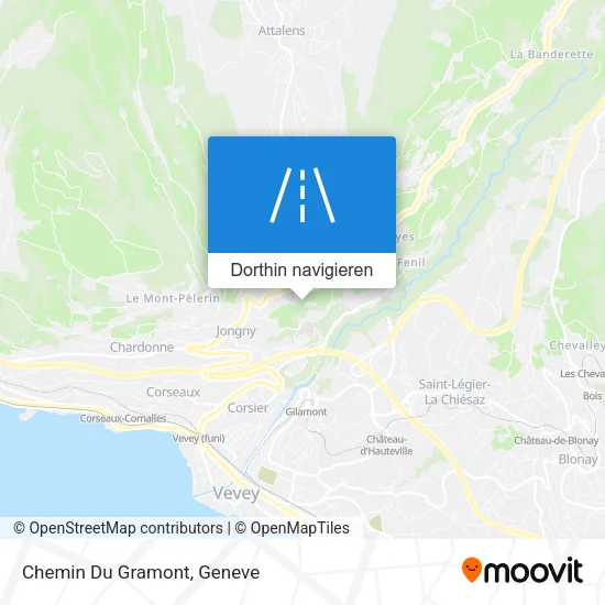 Chemin Du Gramont Karte