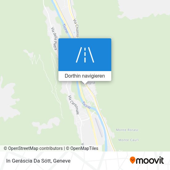 In Geráscia Da Sótt Karte