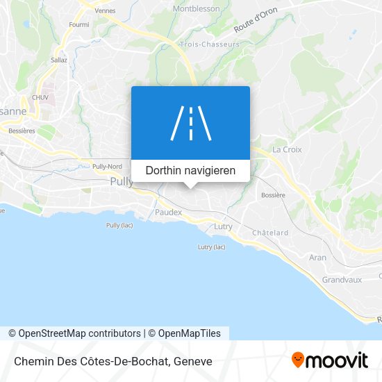 Chemin Des Côtes-De-Bochat Karte