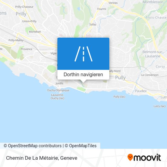 Chemin De La Métairie Karte