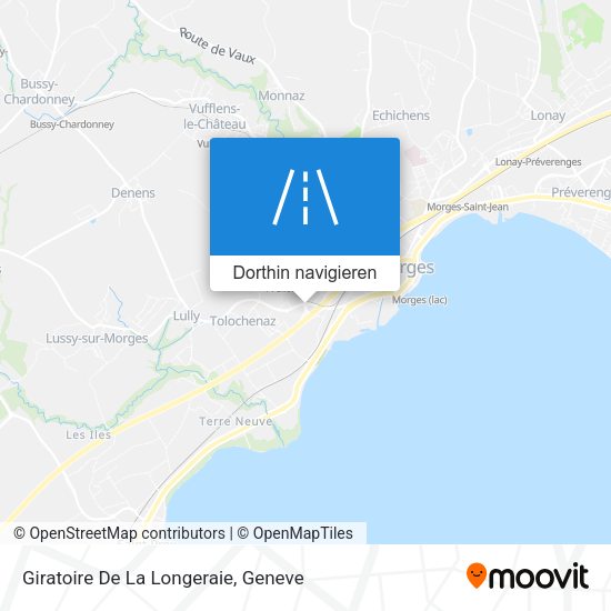 Giratoire De La Longeraie Karte