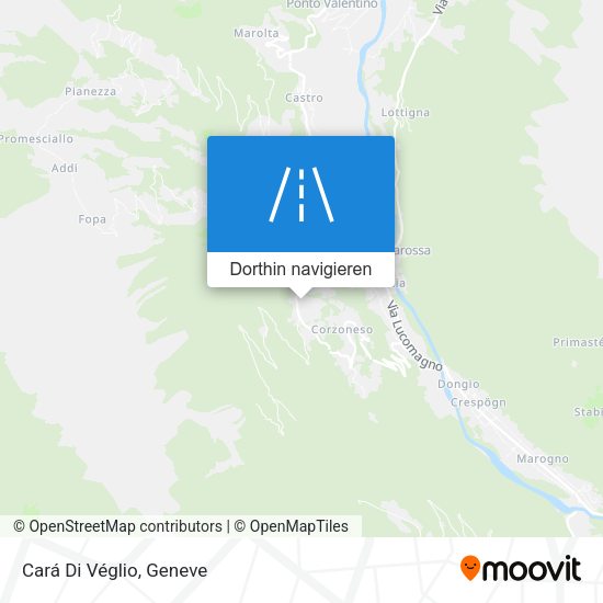 Cará Di Véglio Karte