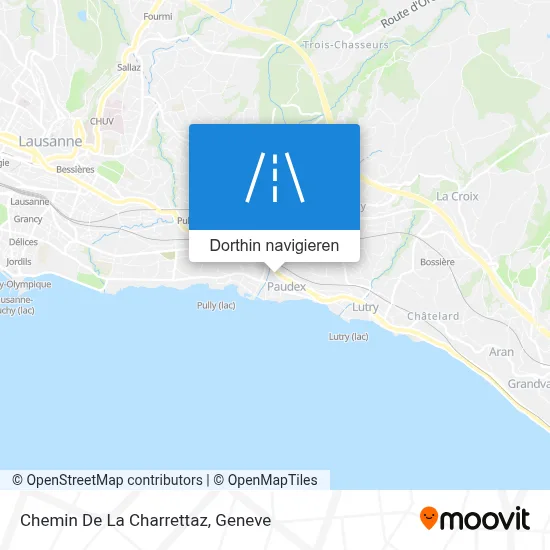 Chemin De La Charrettaz Karte