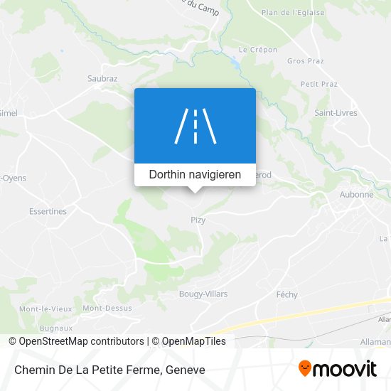 Chemin De La Petite Ferme Karte