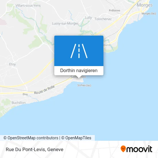 Rue Du Pont-Levis Karte