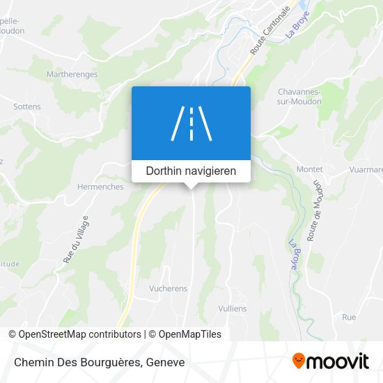 Chemin Des Bourguères Karte