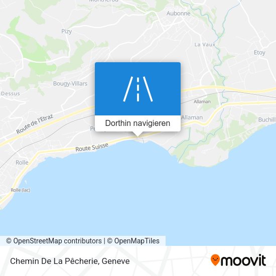 Chemin De La Pêcherie Karte