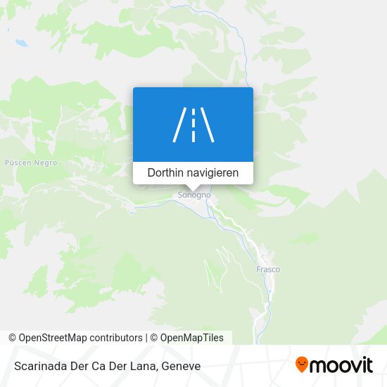 Scarinada Der Ca Der Lana Karte
