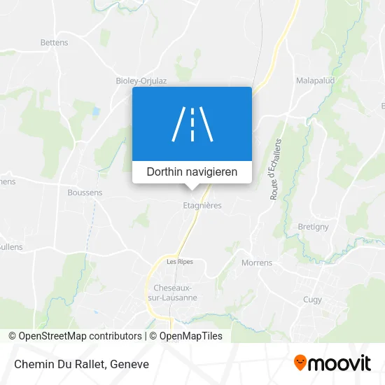 Chemin Du Rallet Karte