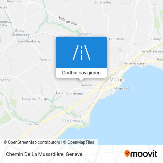 Chemin De La Musardière Karte