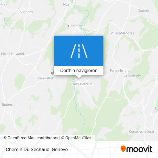 Chemin Du Séchaud Karte