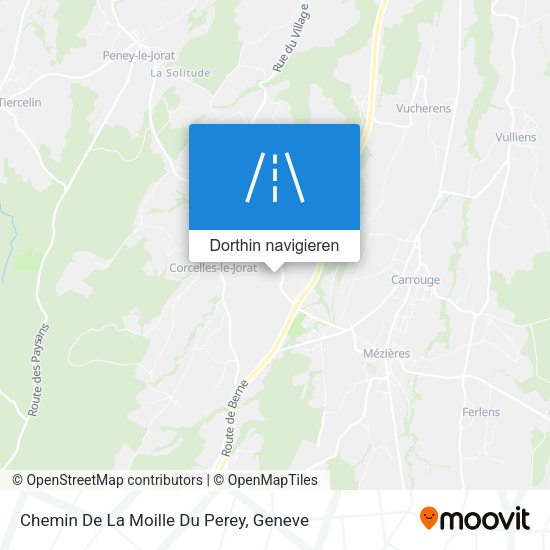 Chemin De La Moille Du Perey Karte