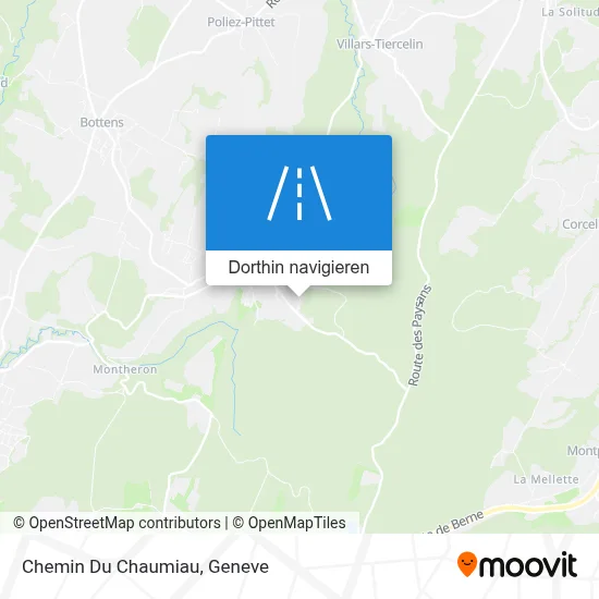 Chemin Du Chaumiau Karte