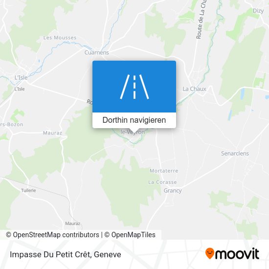 Impasse Du Petit Crêt Karte
