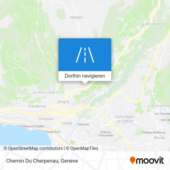 Chemin Du Cherpenau Karte