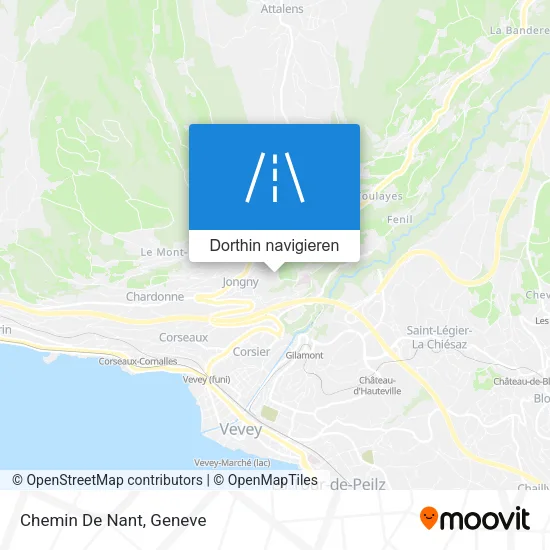 Chemin De Nant Karte