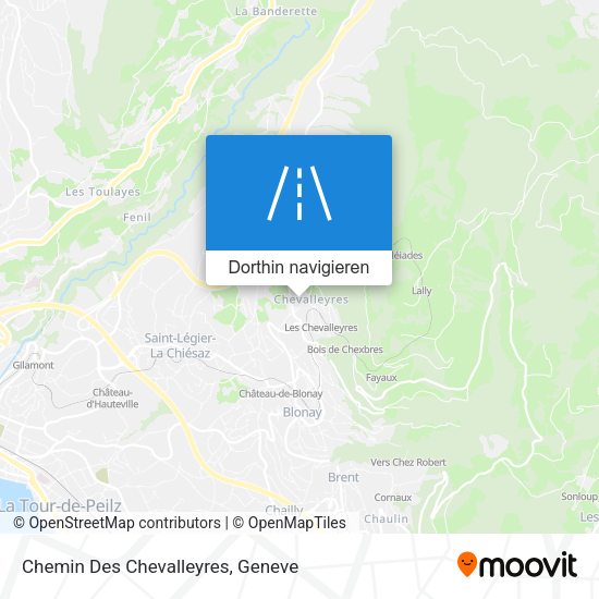 Chemin Des Chevalleyres Karte