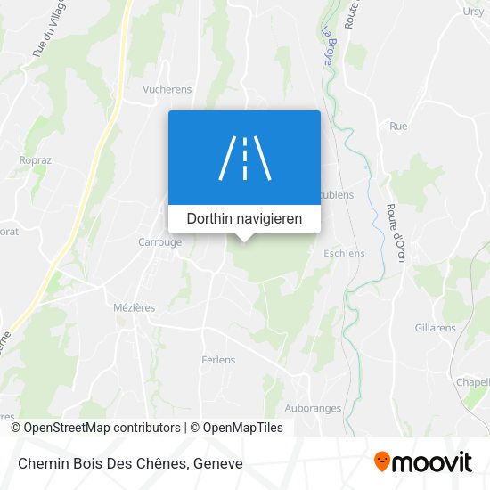 Chemin Bois Des Chênes Karte