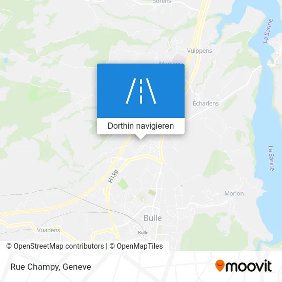 Rue Champy Karte