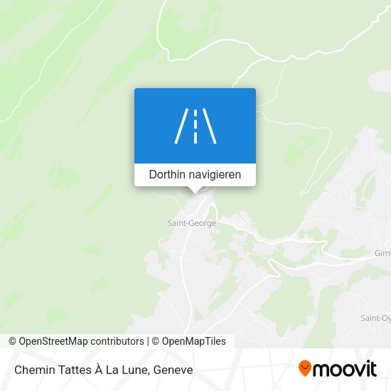 Chemin Tattes À La Lune Karte