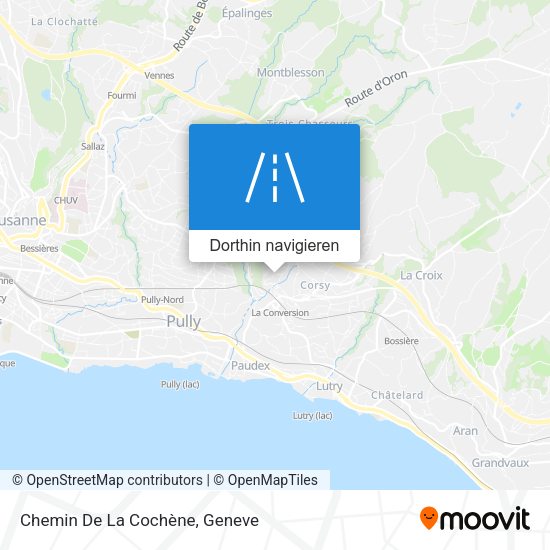 Chemin De La Cochène Karte