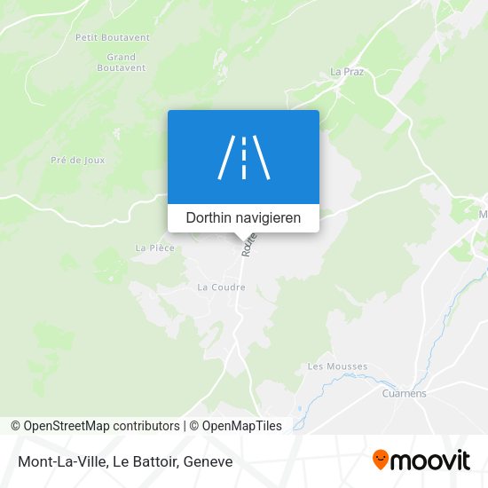 Mont-La-Ville, Le Battoir Karte