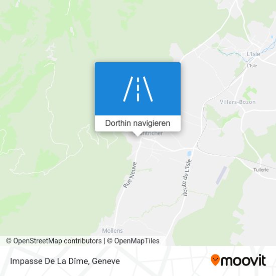 Impasse De La Dîme Karte