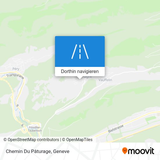 Chemin Du Pâturage Karte