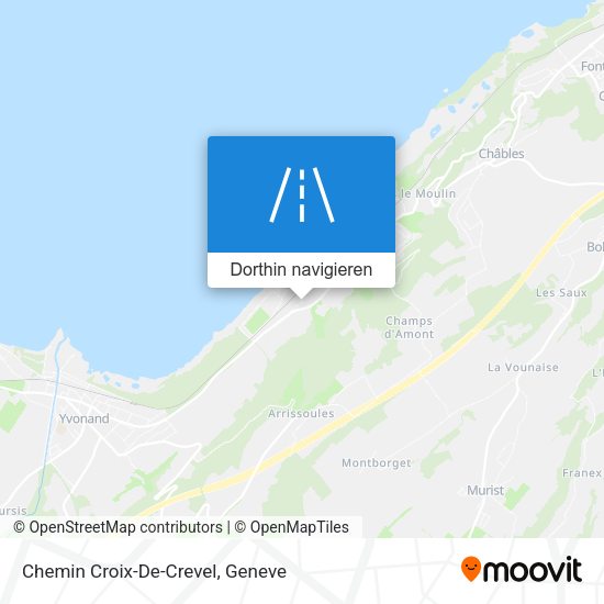Chemin Croix-De-Crevel Karte