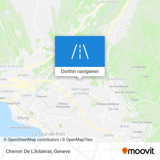 Chemin De L'Arbériat Karte