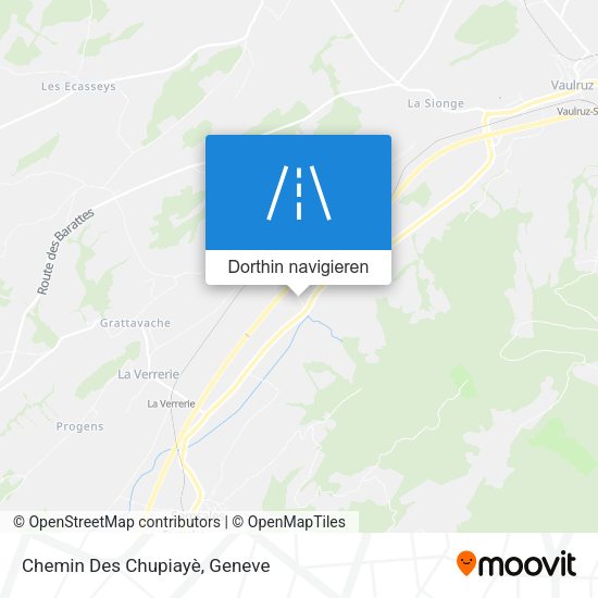 Chemin Des Chupiayè Karte
