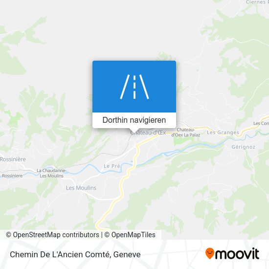 Chemin De L'Ancien Comté Karte