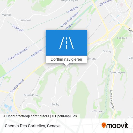 Chemin Des Garitelles Karte