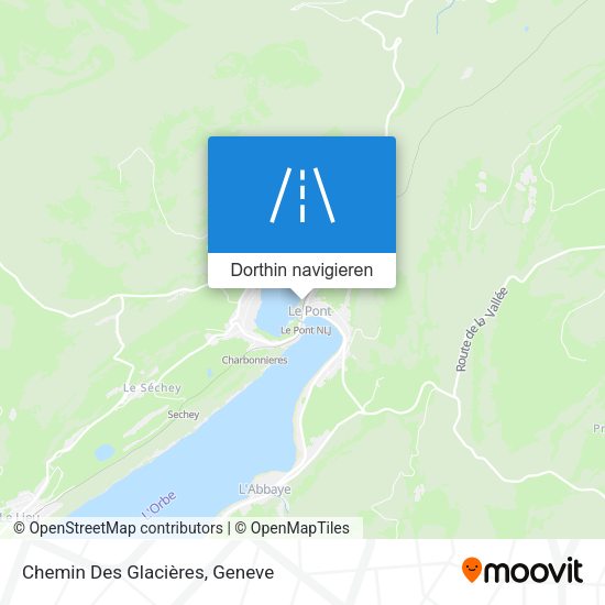 Chemin Des Glacières Karte