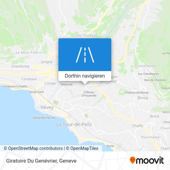 Giratoire Du Genévrier Karte