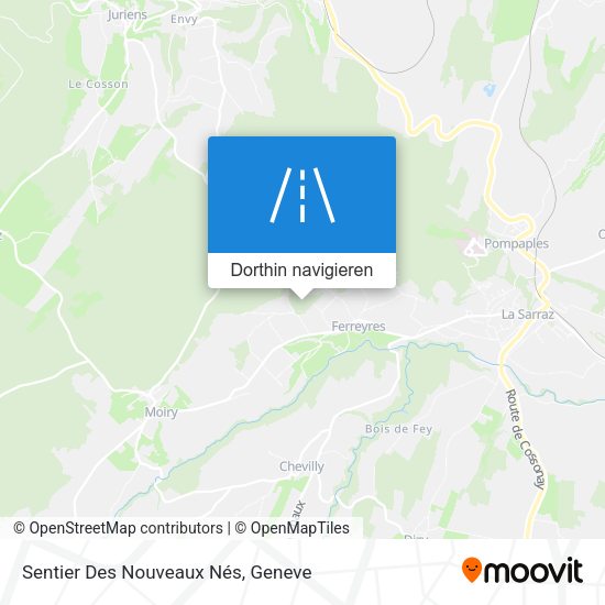 Sentier Des Nouveaux Nés Karte