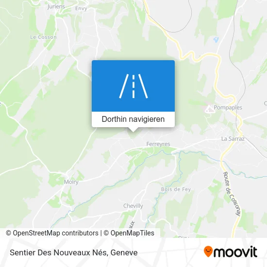 Sentier Des Nouveaux Nés Karte