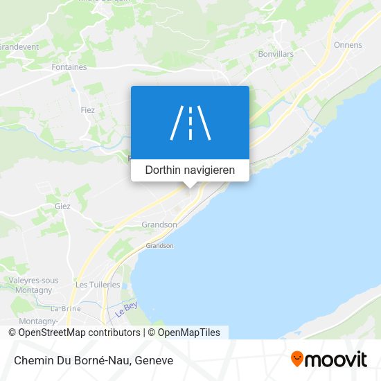 Chemin Du Borné-Nau Karte