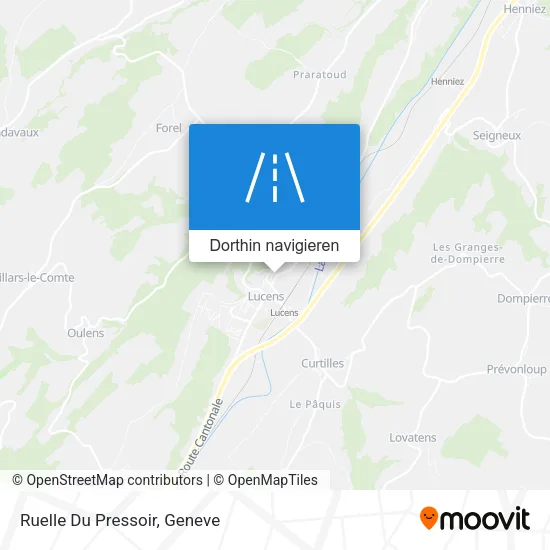 Ruelle Du Pressoir Karte