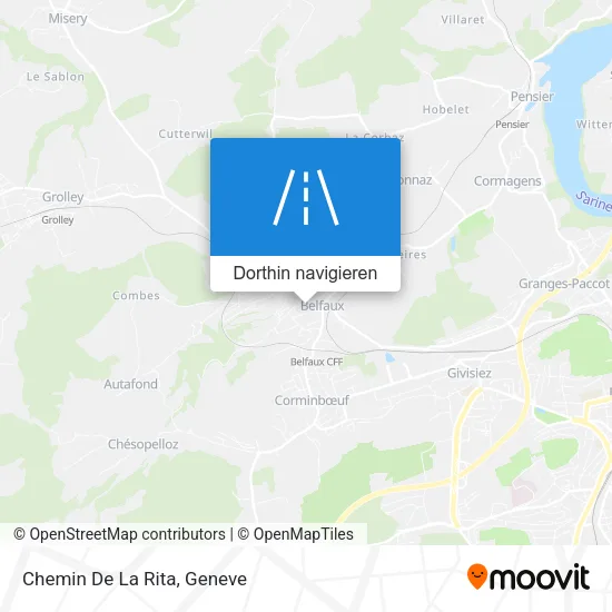 Chemin De La Rita Karte