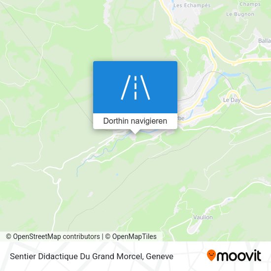 Sentier Didactique Du Grand Morcel Karte