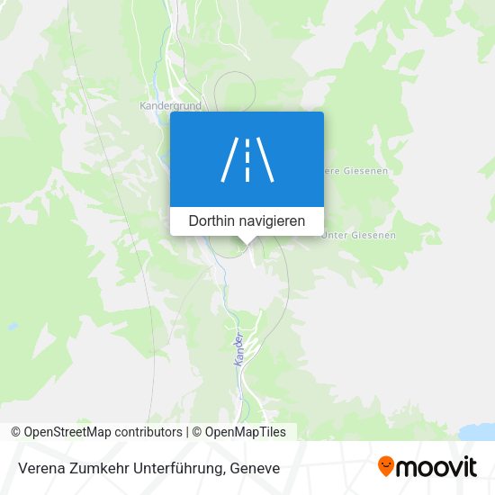 Verena Zumkehr Unterführung Karte